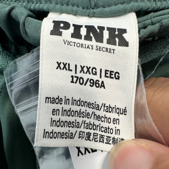 PINK by Victoria’s Secret Women's Green Cargo Pants - Picture 9 of 15